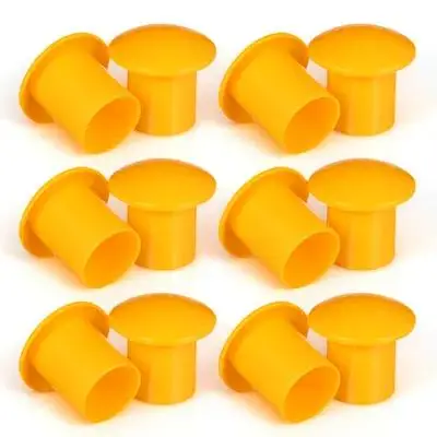 30Pcs Rebar Safety Caps Durable Plastic Mushroom Covers Reinforced Protective End Caps for Construction Industry Rebar