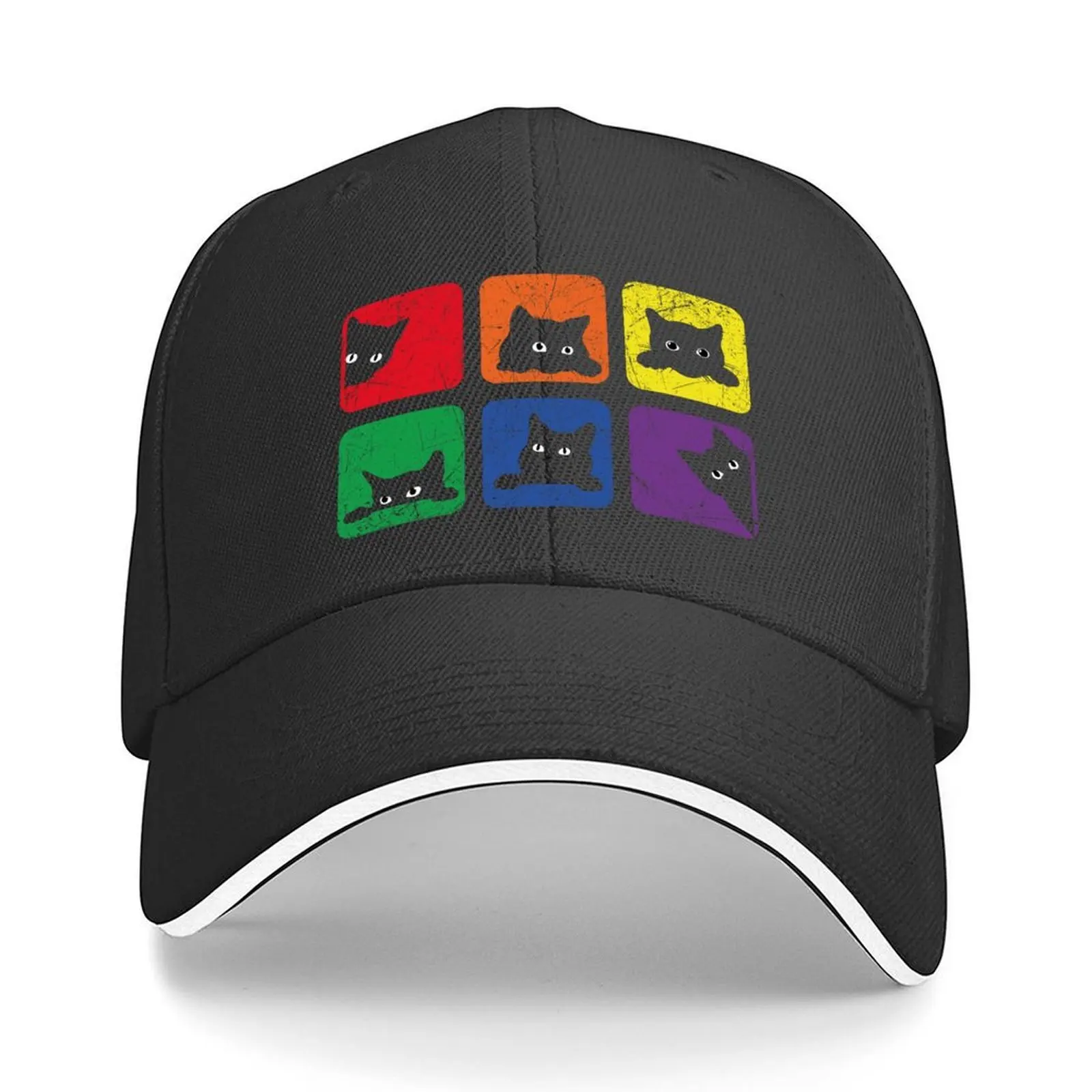 

Funny Cats, Pride Cat Lover, Lgbt Cat Lover, LGBTQ Purride Baseball Cap tea Hat Anime Hat Snap Back Hat Kids Male Women's