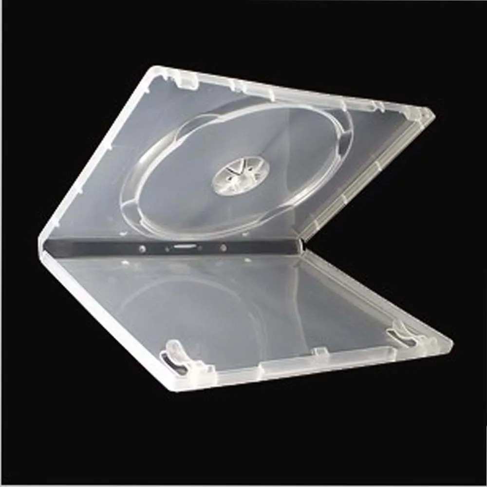 ZUIDID Games  Storage Case Transparent Single sided DVD Disc Case Transparent Insertable Color Pages