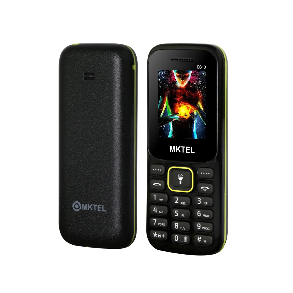 B310 mobile phone, SC6533G motherboard, quad-band, memory: 64+32mb, dual sim and dual standby, 1.77