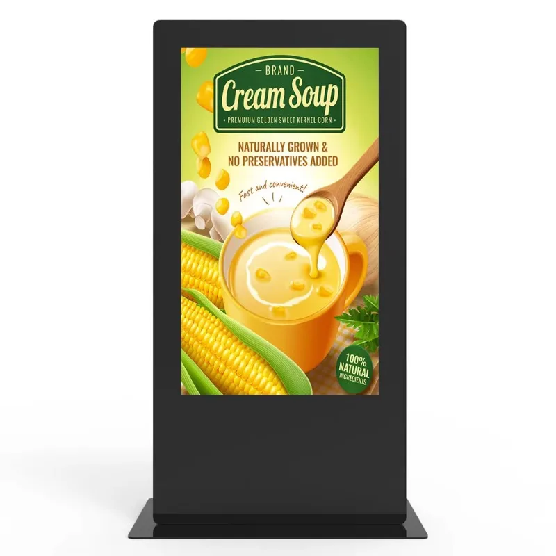 

43 49 55 65 Inch IP55 Waterproof Outdoor Capacitive Touch Advertising Kiosk Lcd Digital Signage Display Digital Totem