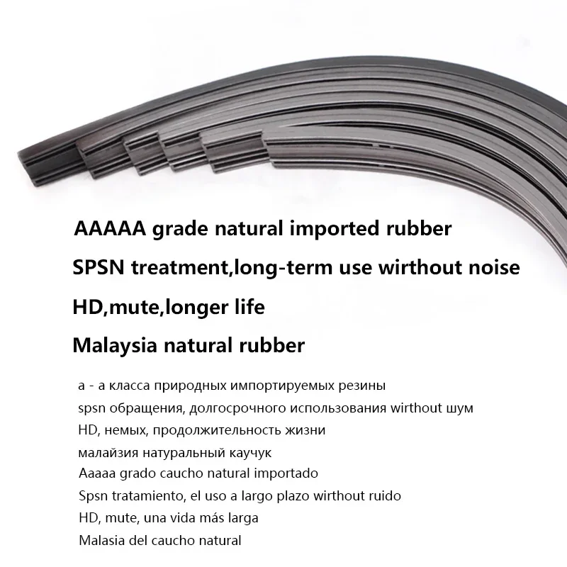 1PCS Auto Car Wiper Strip Vehicle Insert Rubber Refill 14\