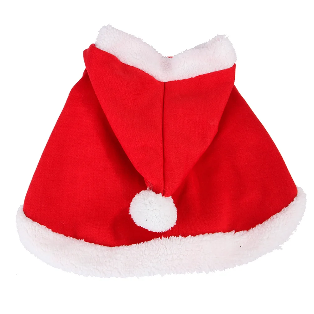 Christmas Dog Costume For Small Dogs Cat Funny Santa Claus Cosplay Clothes Puppy Jumpsuit Chihuahua Yorkshire Pet Supplies Party