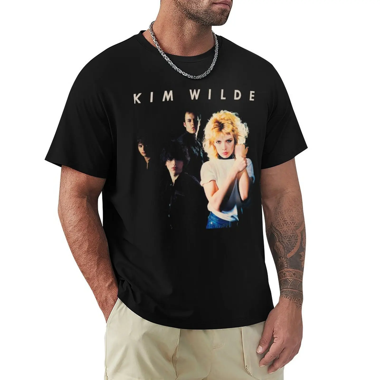 Kim Wilde also For Fans T-Shirt Summer Print Short Sleeve Tee