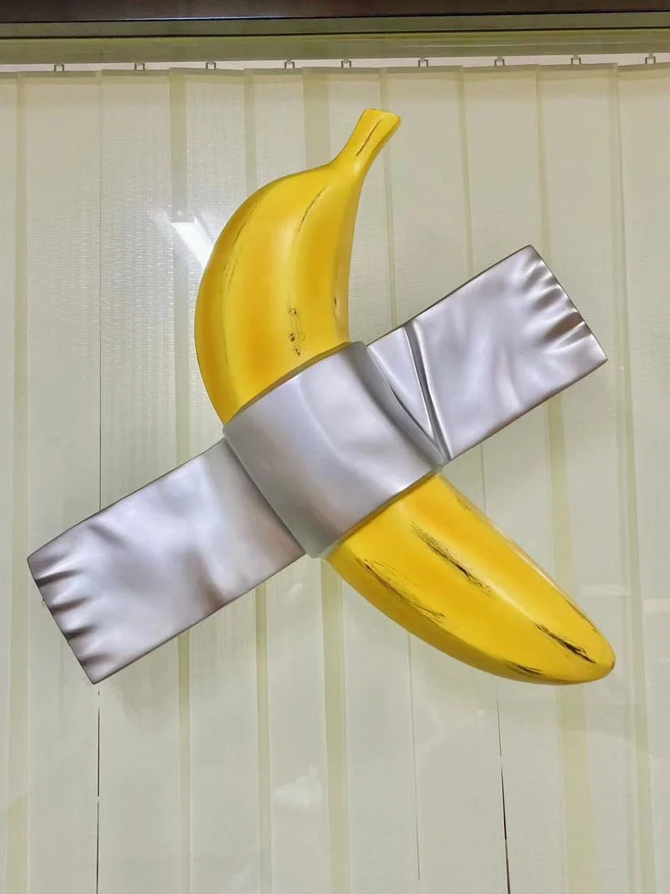 Original Designer Million Banana Funny Art Wall Decoration Bar Milk Tea Shop Office Clubhouse