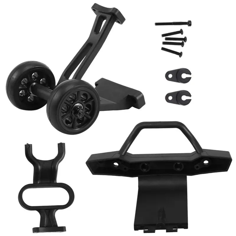 

AS96-Front Bumper & Rear Wheelie Bar 8481 8482 For 1/8 ZD Racing 08427 9116 RC Car Upgrade Parts Spare Accessories