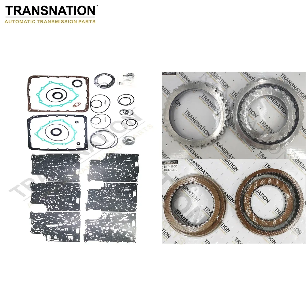 

RE5R05A Auto Transmission Master Rebuild Kit OVerhaul Fit For NISSAN SUV 5.6L 2002-UP Car Accessories Transnation