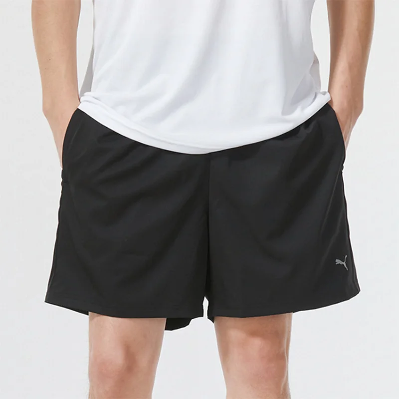 Puma black short pants for men - new summer style running sports pants, loose-fitting training five-pants 520768-01