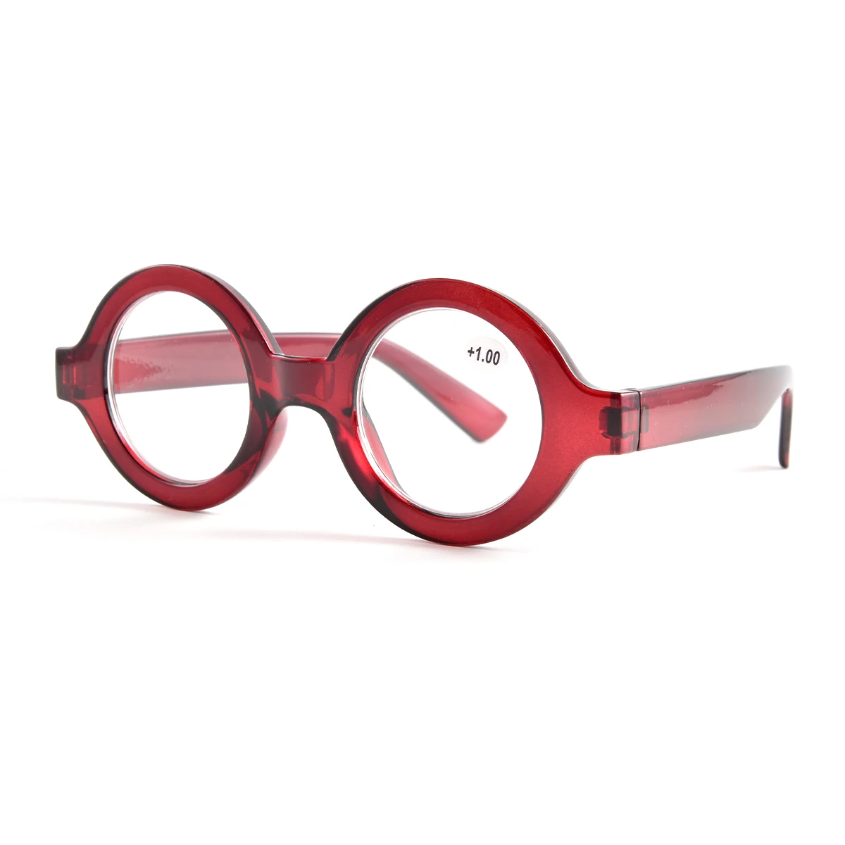 ريترو خمر إطار دائري نظارات للقراءة للنساء الرجال الكلاسيكية طول النظر الشيخوخي قارئ نظارات مع الديوبتر + 1.0 إلى + 4.0 النظارات