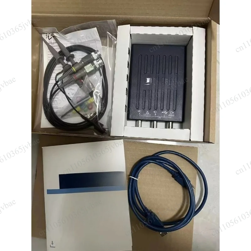 Portable PC Digital Oscilloscope 100MSPS Sampling Dual-channel Signal Measuring Instrument