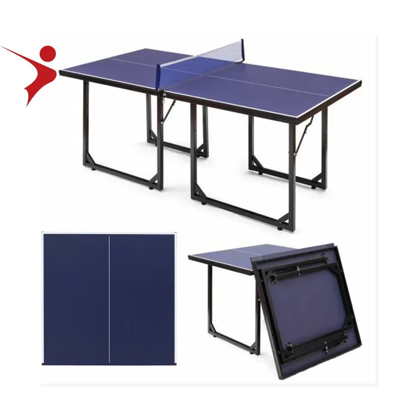 hot sale fold  Mid-Size Table Tennis table - Indoor/Outdoor Portable Table Tennis Game with Net