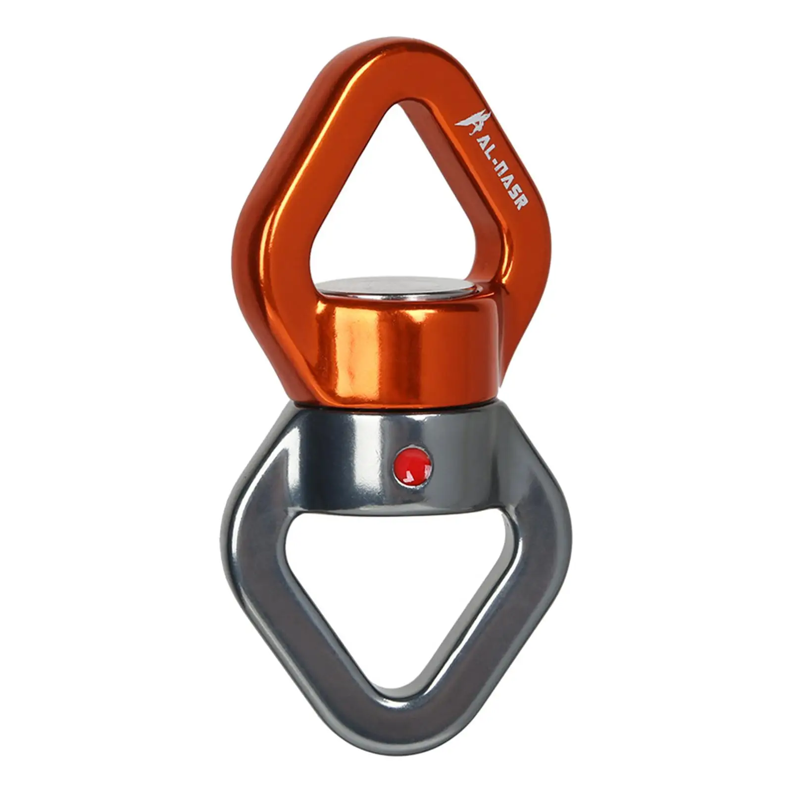 30KN Rappel Device Rotator Rope Swivel Connector Outdoor Rock Climbing Carabiner Abseiling Downhill Climb Equipment