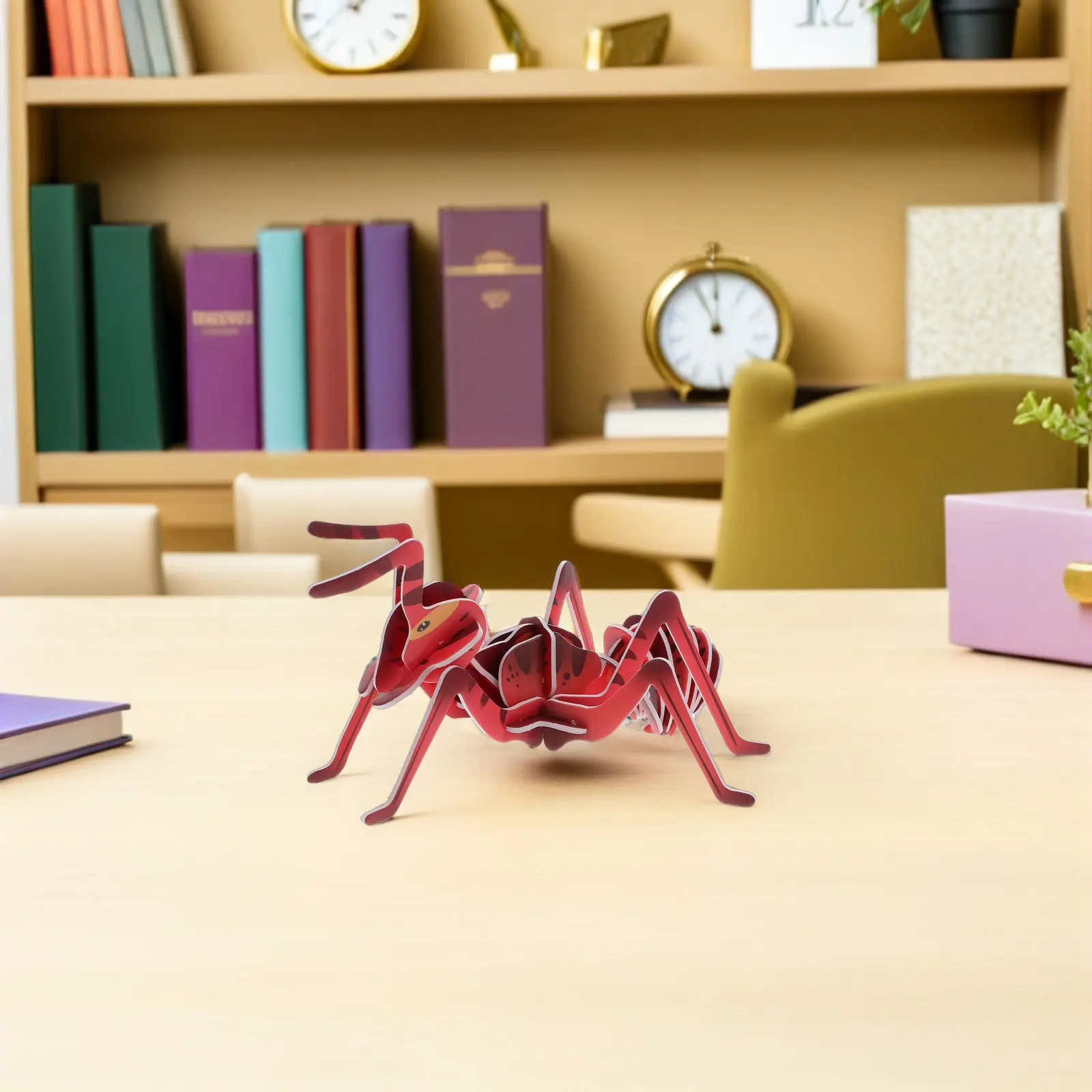 

6Pcs Science Experiment Educational Set Realistic Ant Cardboard Puzzles Perfect for Preschool Kids Insect Biology