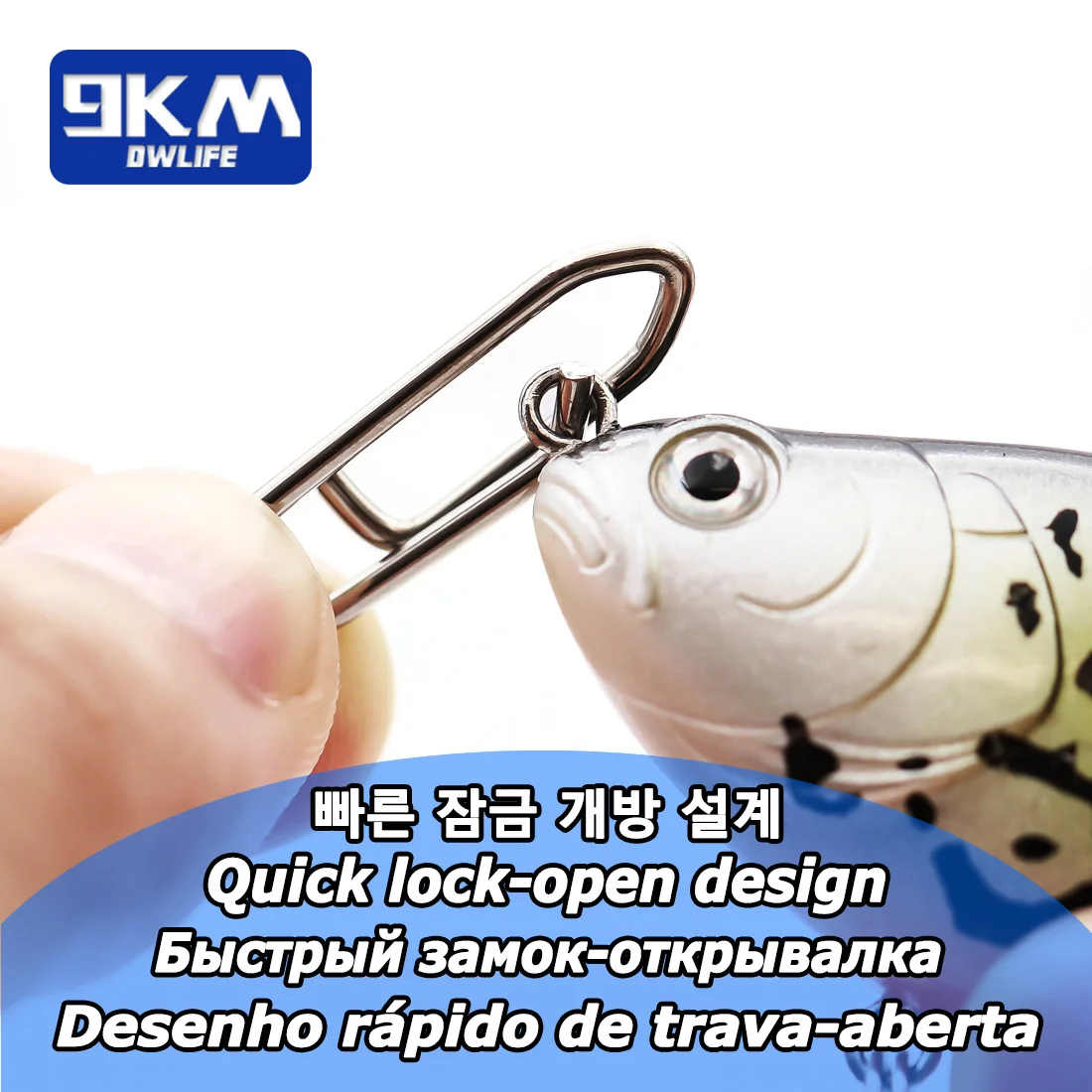 9 كجم الصيد المفاجئة عدة 110 قطعة مجموعة مشابك الطاقة التغيير السريع موصل رابط سبليت خواتم يستقر المياه المالحة والمياه العذبة