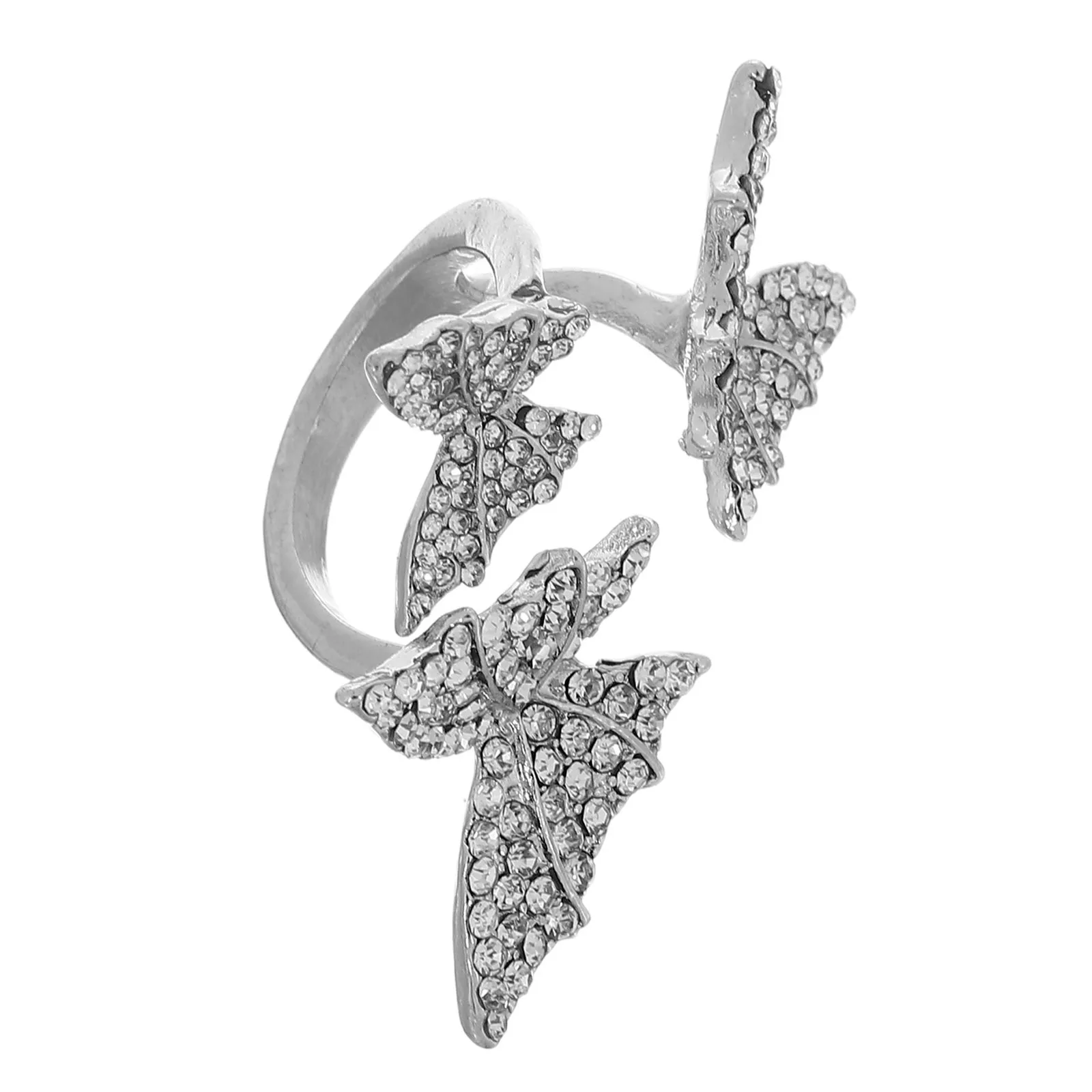 

Butterfly Ring for Women Adjustable Open Design Minimalist Index Finger Charm Fashion Jewelry Butterfly Jewelry