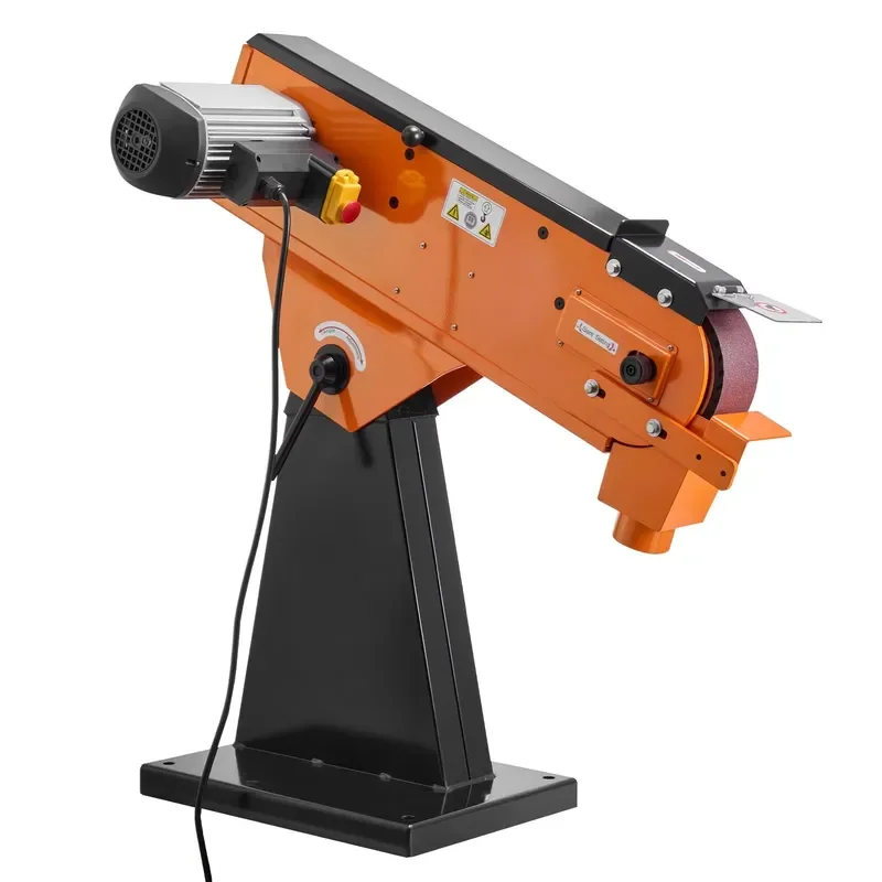 Industrial Grade 2200W 1000RPM Belt Sander 3 Inch X 79 Inch Adjustable Angles 0 and 45 Degrees