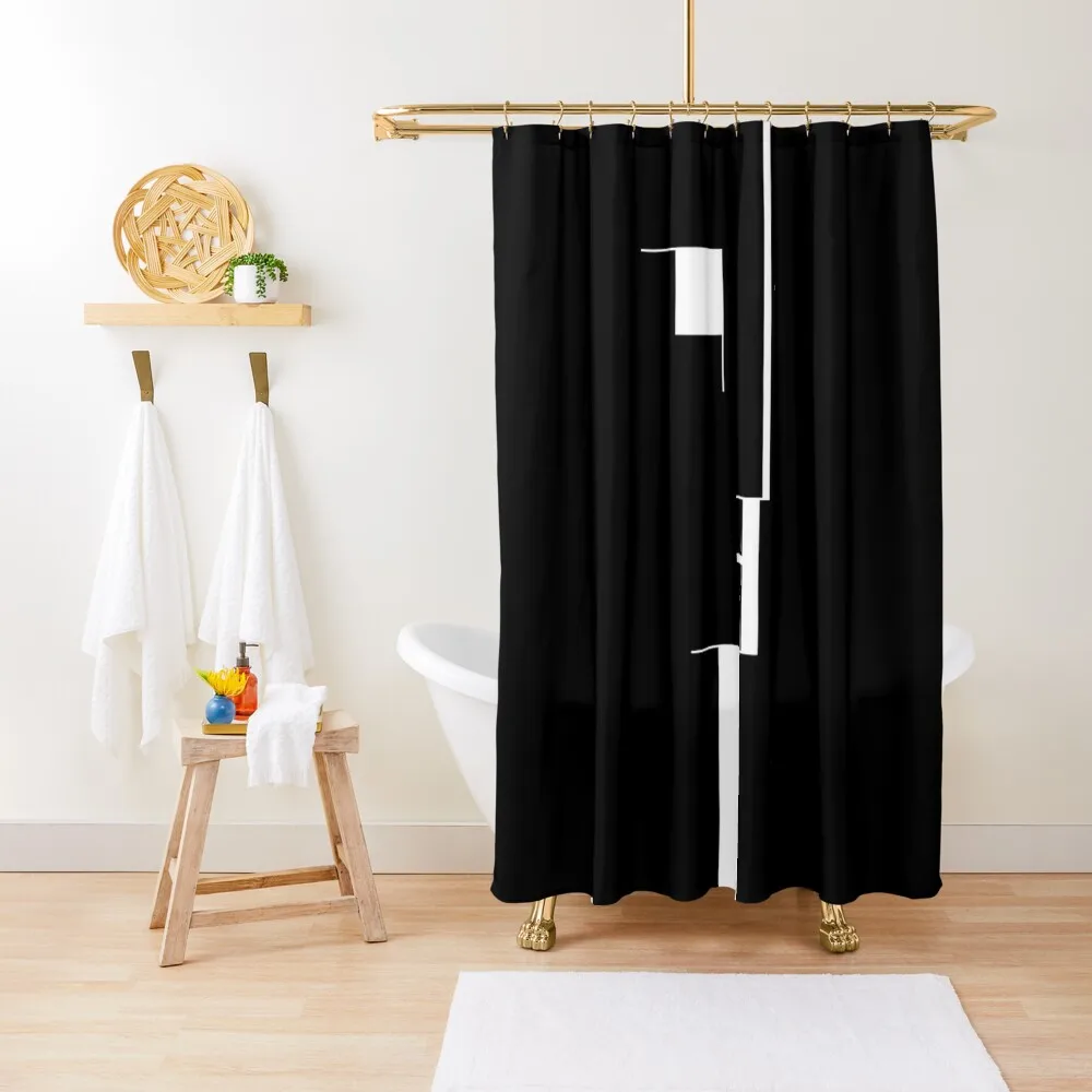 

BAUHAUS Shower Curtain Elegant Bathroom Bathroom Accessories Waterproof Shower Anime Bathroom Curtain