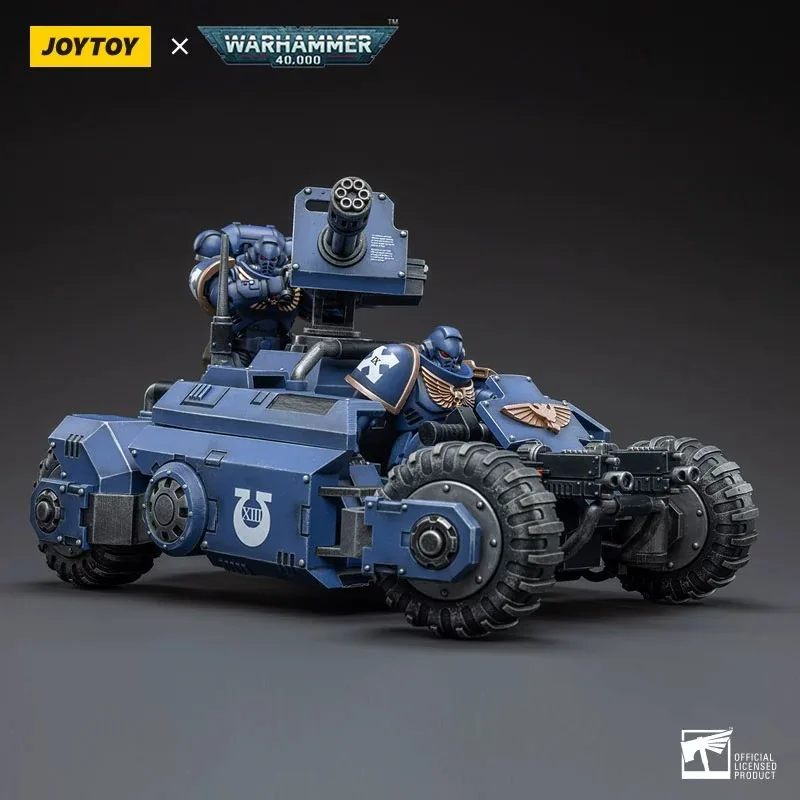 

JOYTOY Dark Source Warhammer 40K Extreme Warrior Черный собор Мотоцикл Guard Межзвездный воин Мобильная модель