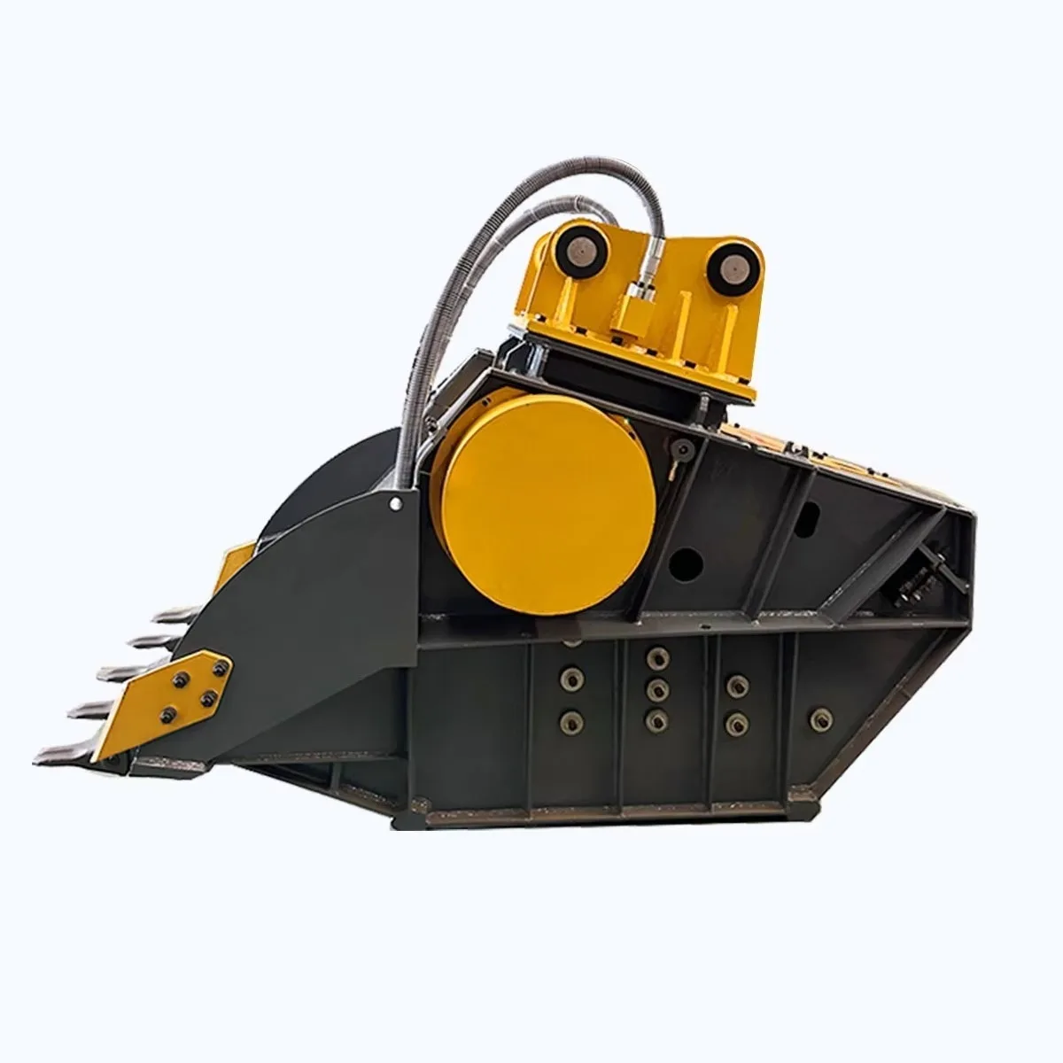 Excavator Hydraulic Rock Stone Crushing Bucket Loader/backhoe Bucket Crusher Price