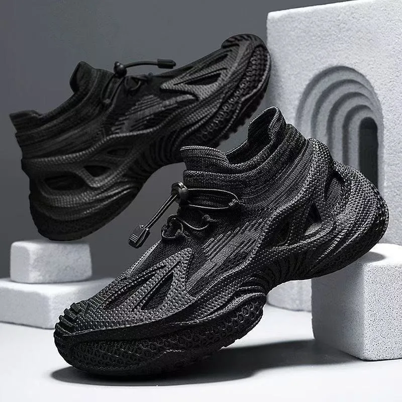 

2025 New Summer Breathable Mesh Shoes Light Sports Casual Shoes Outdoor Hiking Comfort Tennis Running Sneakers Zapatillas Hombre
