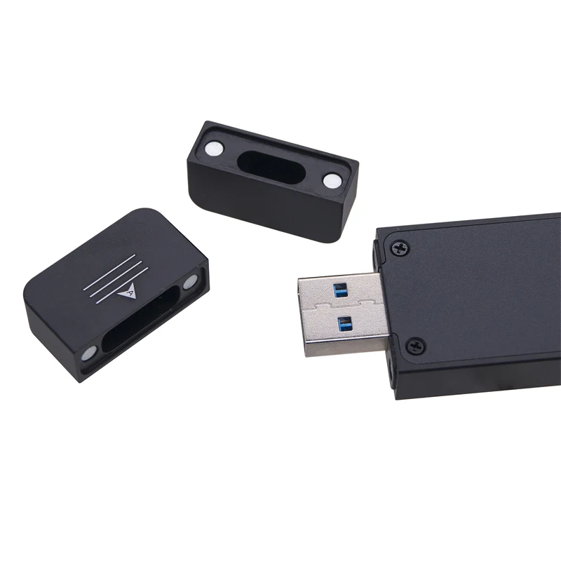 Podwójny protokół USB3.1 Typ C M.2 SATA NVME Enclosure SSD Adapter USB NVME Case SSD M2 NVME External Case M2 SATA SSD Box RTL9210B