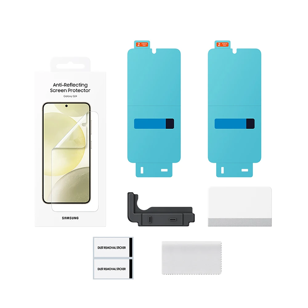 2PCS Original Samsung Galaxy S24 S24+ S24Plus Anti-Reflecting Screen Protector genuine Film Liquid Crystal Protection