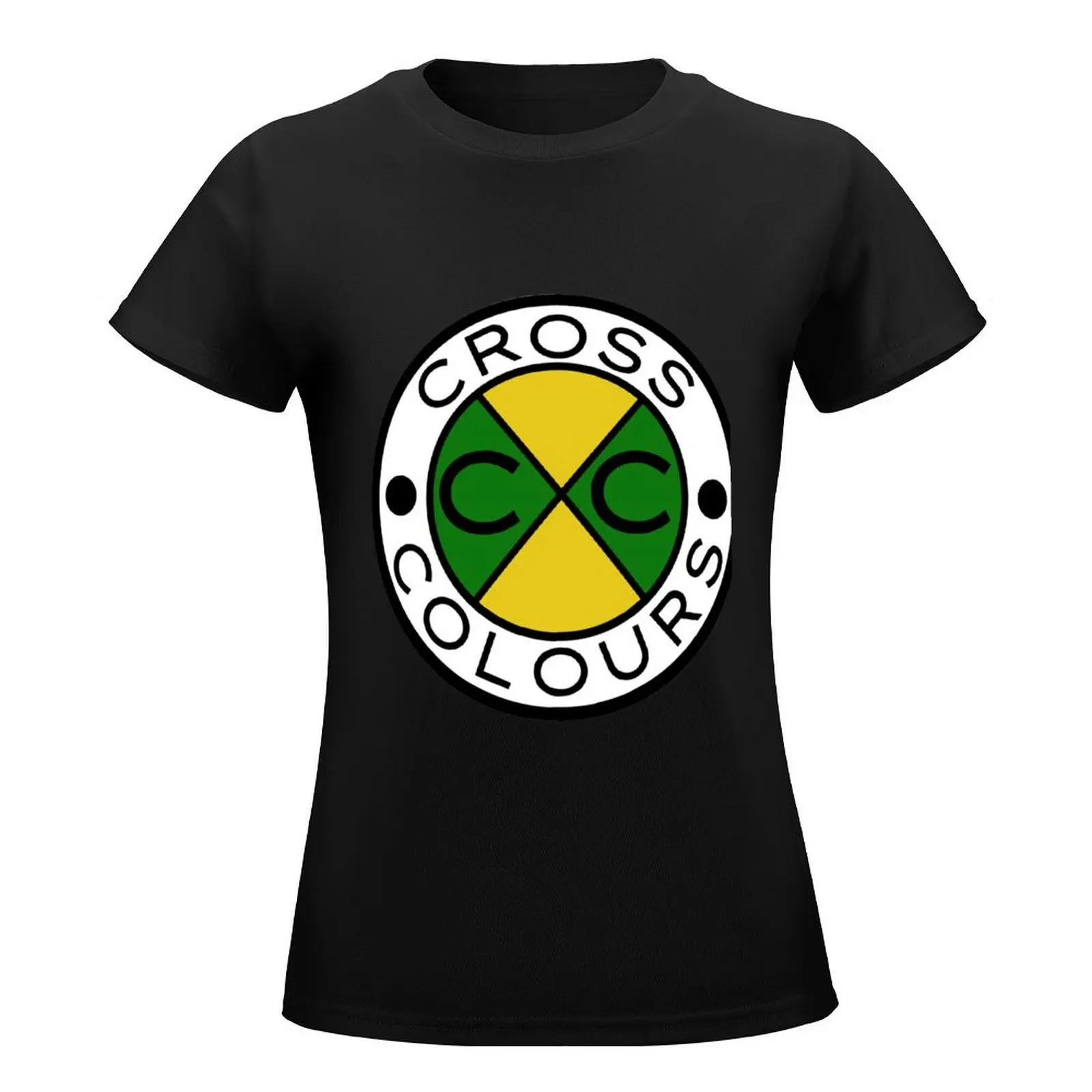 Cross Colours - 90s Clothes T-Shirt cute clothes female funny tees t-shirts for Women pack