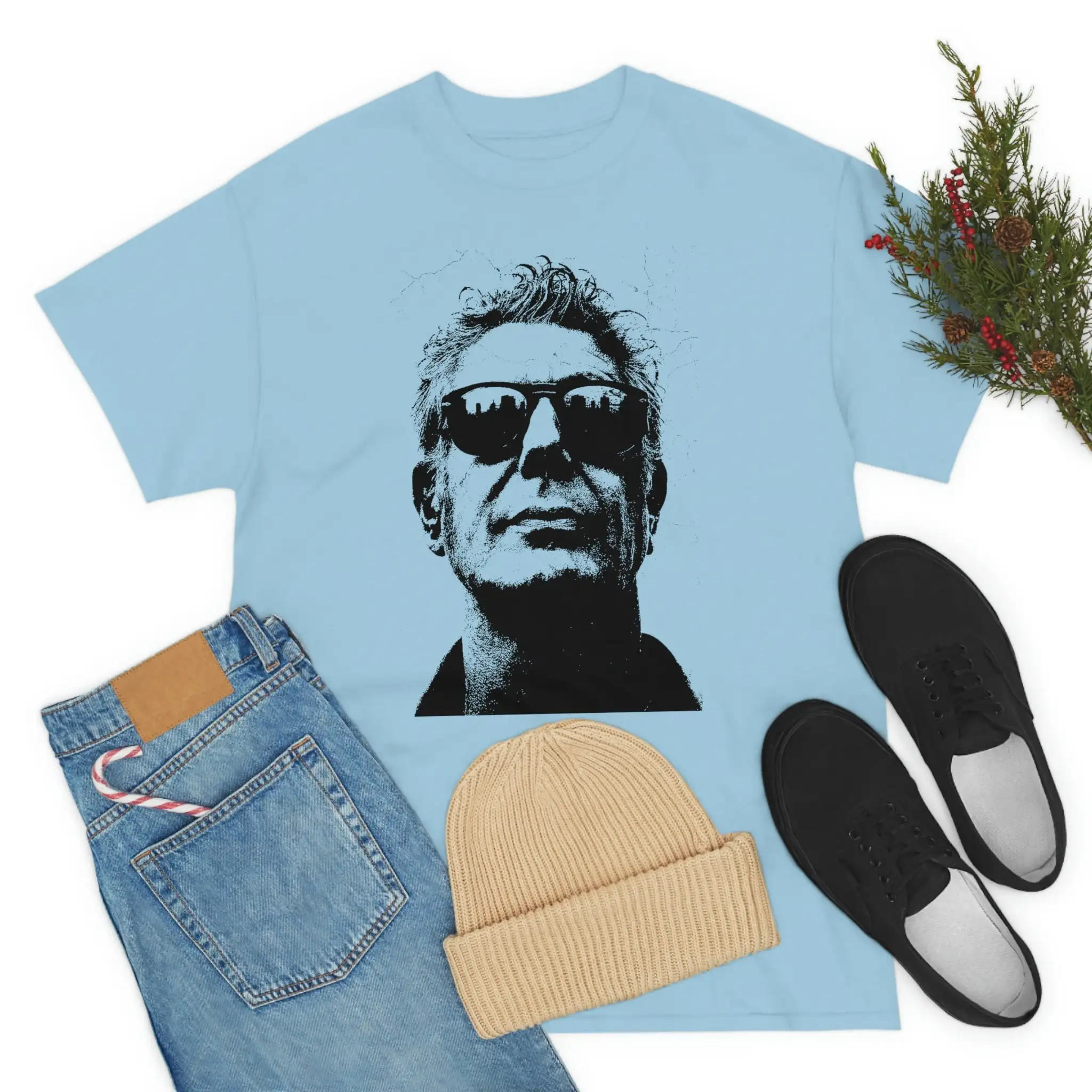 Camiseta Retro desgastada de Antonio Bourdain nostalgia