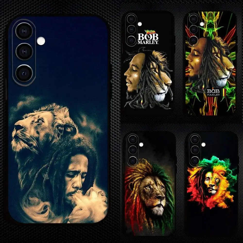 

Чехол для телефона B-Bob M-Marley Rasta Lion для Samsung Galaxy A73, A72, A71, A70, A53, A52, A51, другие мягкие черные чехлы