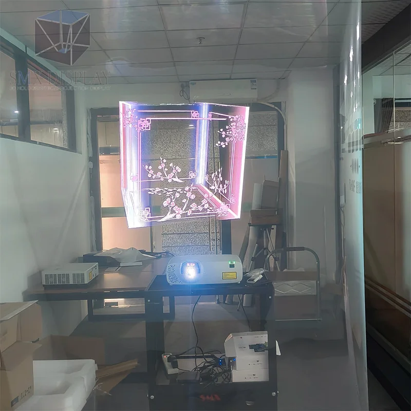 Naked-Eye 3D Floating Imaging Projection Screen for Window Passenger Flow Soars by 300%