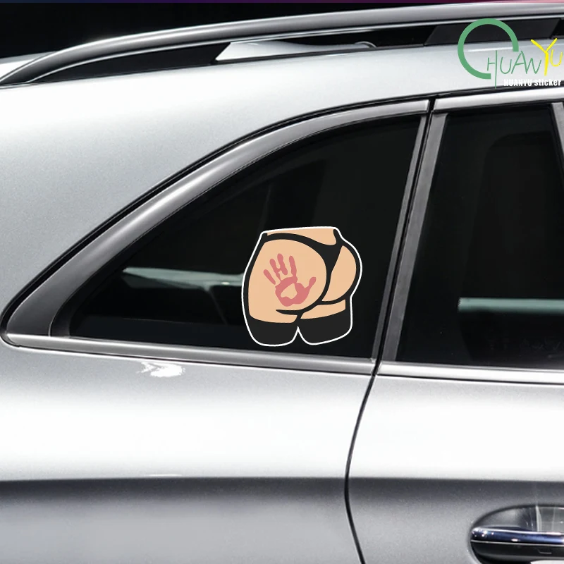 JDM Funny Bikini Reflective Waterproof Body Sticker Car Glass Tail Motorcycle Motorcycle Decoration Sticker