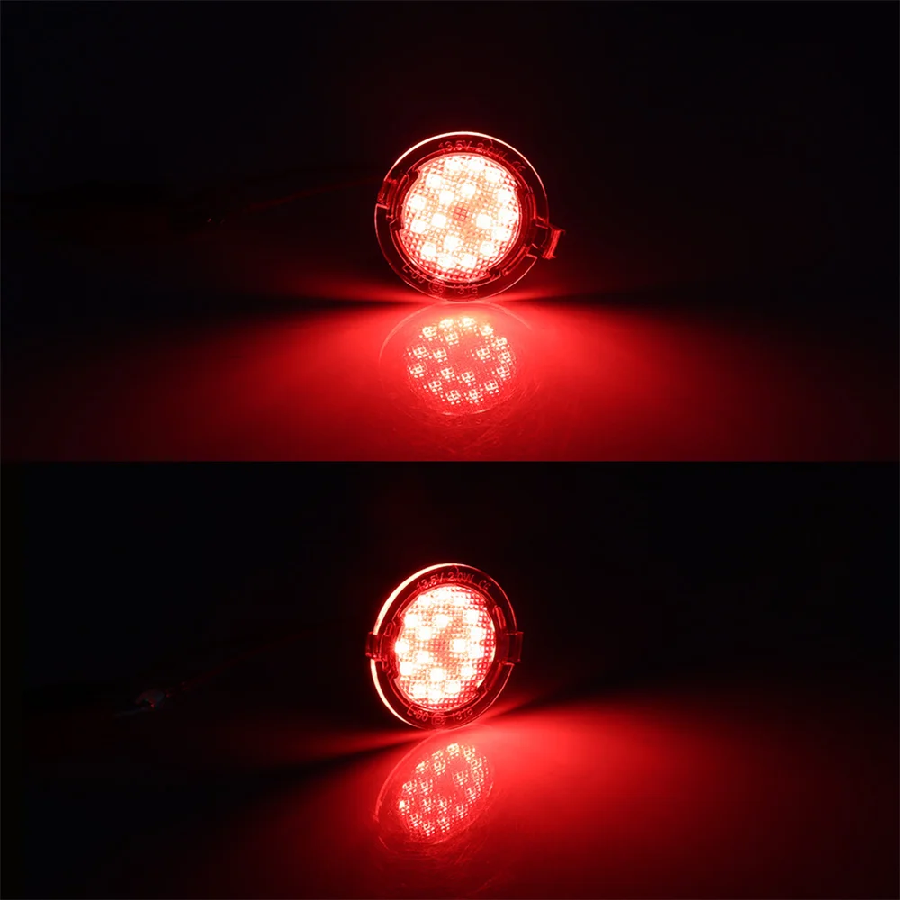 For Ford Taurus Edge Explorer F150 Flex For Lincoln Navigator MKX MKT MKZ For Mercury Sable LED Side Under Mirror Puddle Lights