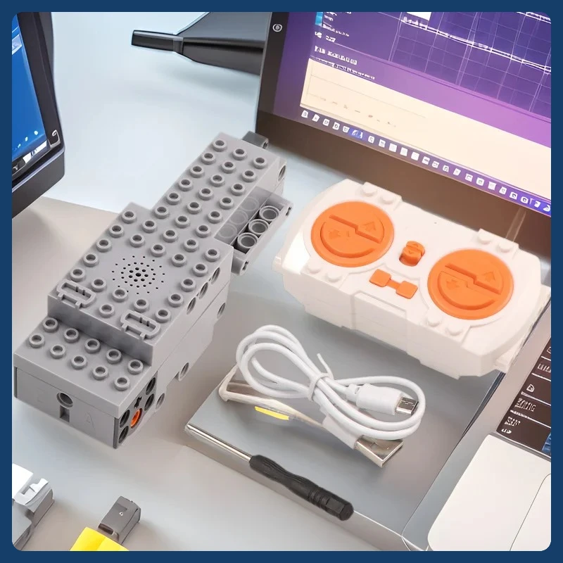 

Комплект для переоборудования строительных блоков PF, модуль основного управления для программирования робота с пультом дистанционного управления и двигателями, прямая продажа с завода