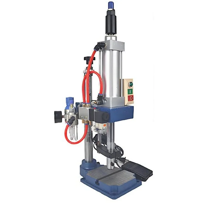 SCJ63 Pneumatic Foot Press Punching Machine 200kg Hot Staking Press Blow Molding Machine Capping Machine