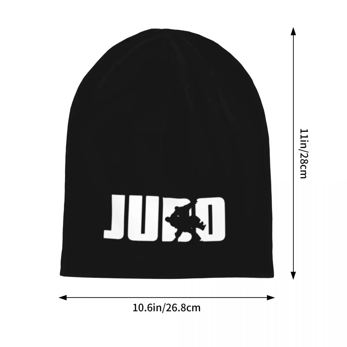 Judo Bonnet Hats Judo for Judoka Skullies Beanies Unisex Adult Y2K Cool Elastic Beanie Hats Spring Hippie Custom Caps