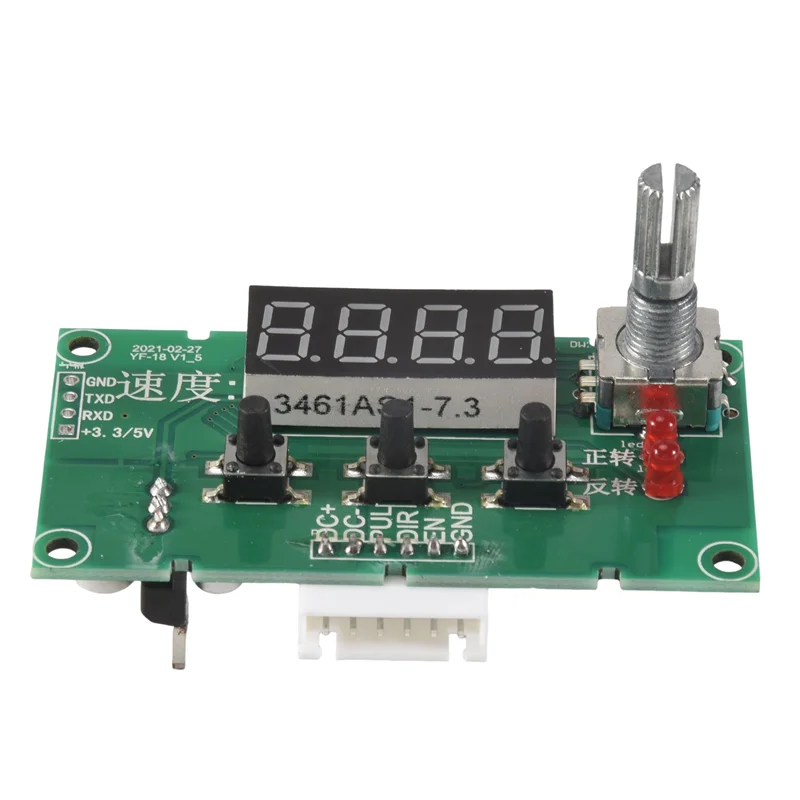 Speed RPM Display Stepper Motor Driver Controller Board Speed Adjustable Reversal-AT35