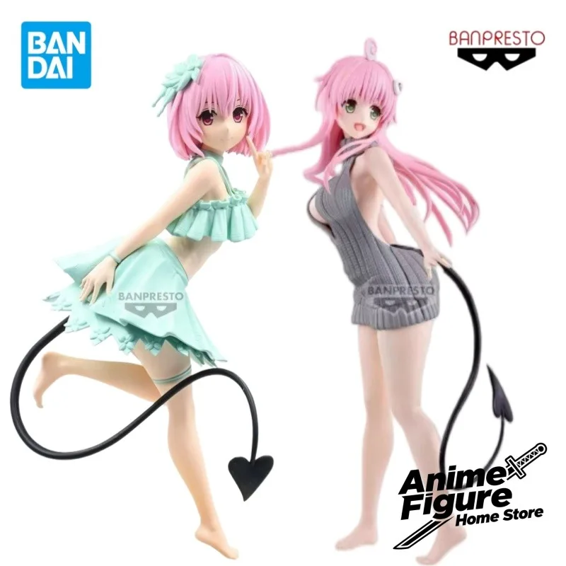 

100% оригинал в наличии Bandai BANPRESTO To Love-Ru Lala Momo, модель персонажа аниме, игрушки, настольные украшения, коллекция подарков