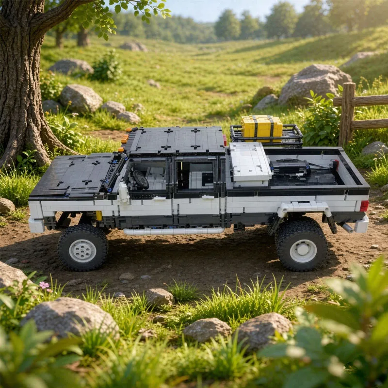 MOC-26919 Building Blocks Off-Road Pickup Truck High-Difficulty Assembly 2006 Part Model Fun Toy Adult and Kids Gift