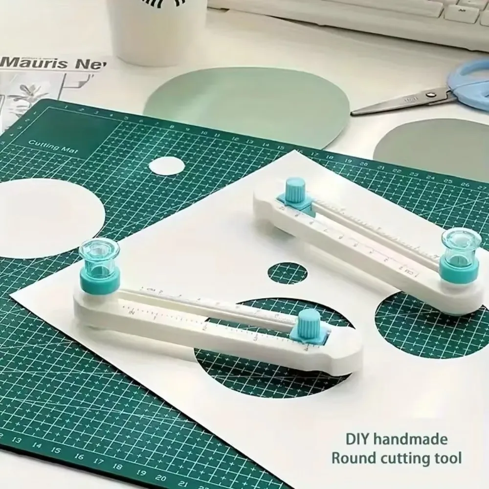 Gifts 360 Degree Durable Paper Trimmer Multifunctional Home DIY Rotating Compass Cutting Tool Rotary Circle Tool Round Gauge