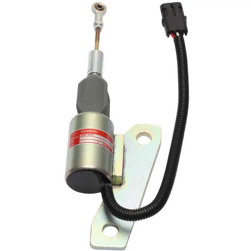 Flameout solenoid valve switch 3991625 oil stop, suitable for moderns 210-5 excavator parts Cumminss 6BT
