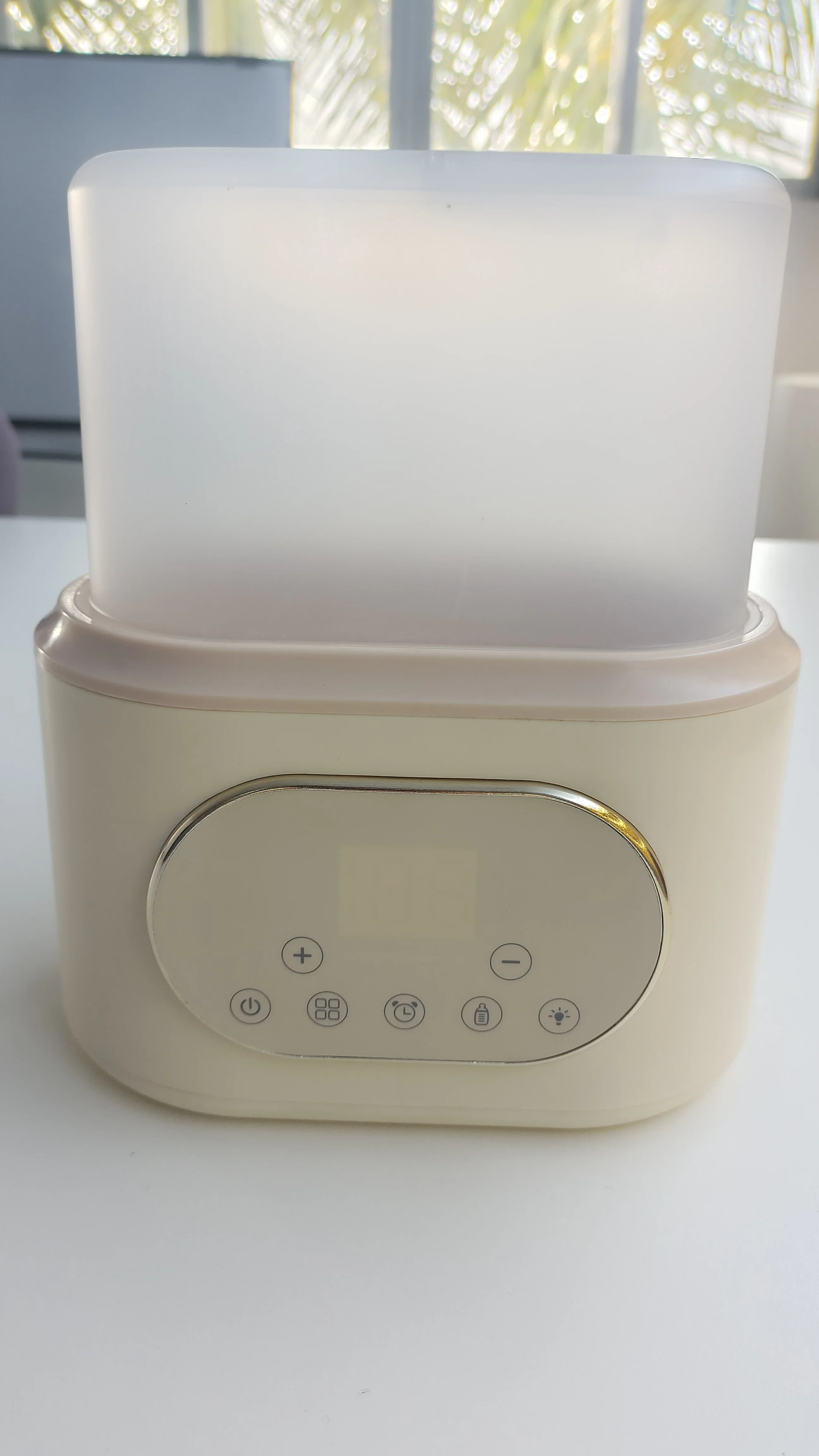 Glass Baby milk Bottle Warmer with Automatic Timer and LED Display