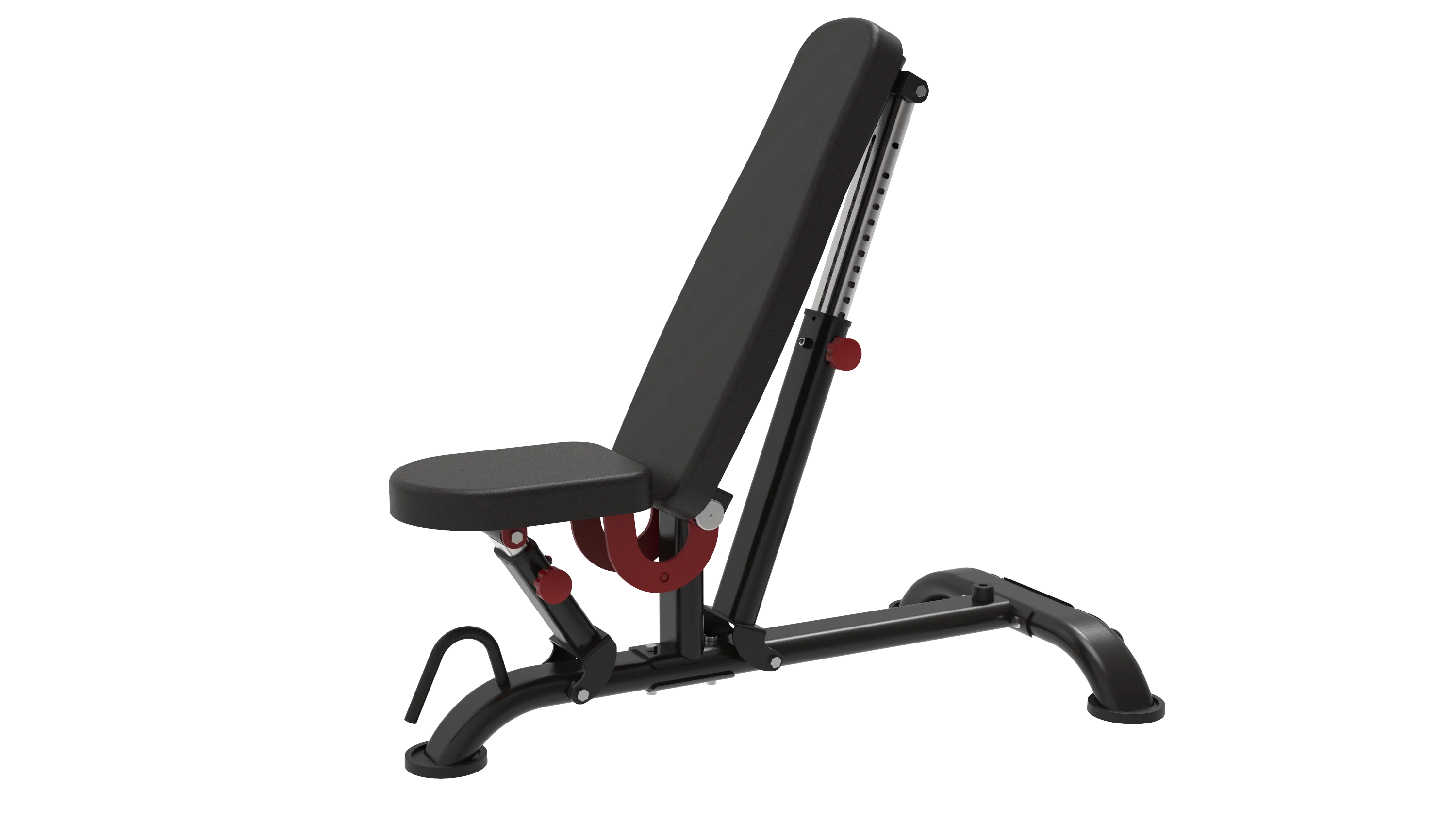 معدات اللياقة البدنية في صالة الألعاب الرياضية، وزن بناء الجسم، مقعد قابل للطي، مقعد قابل للتعديل #3