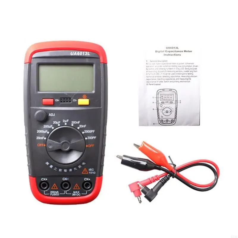 

2025 New High Reliability Capacitance Meter with LSI Circuit Multifunction Capacitors Tester Pocket Size for Lab Testing