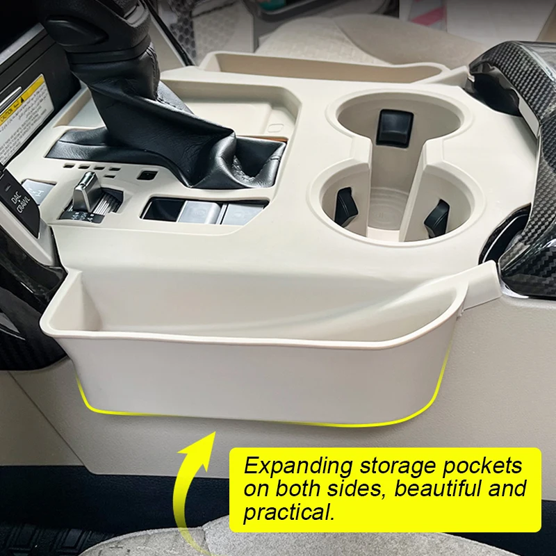 For Land Cruiser LC300, Center Console Silicone Storage Mat, Expands Storage Space, Car Interior Modification Accessories