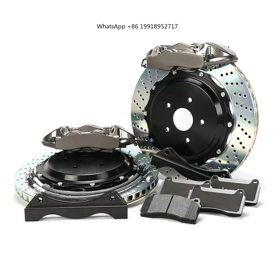 

New 4 Piston Auto Car Brake System 380mm Aluminum Disc Big Brake Kit Compatible with BRZ