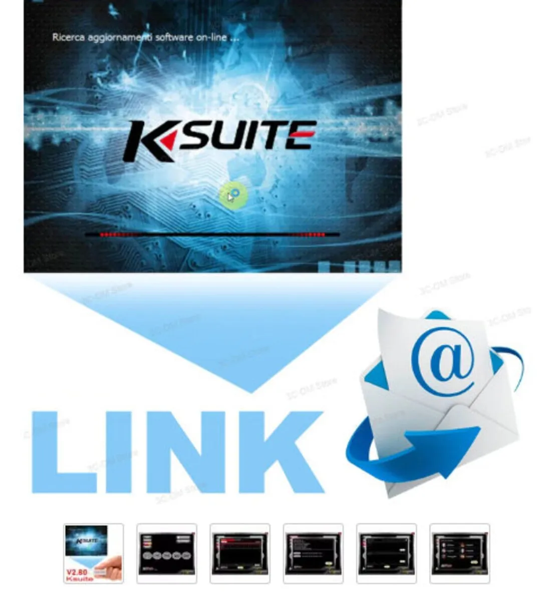 Ksuite 2.80 & Ktag 2.25 de reparaciones para automoviles، camions، bicicletas، جرارات، barcos، متوافق مع K E S V2 V5.017 #4