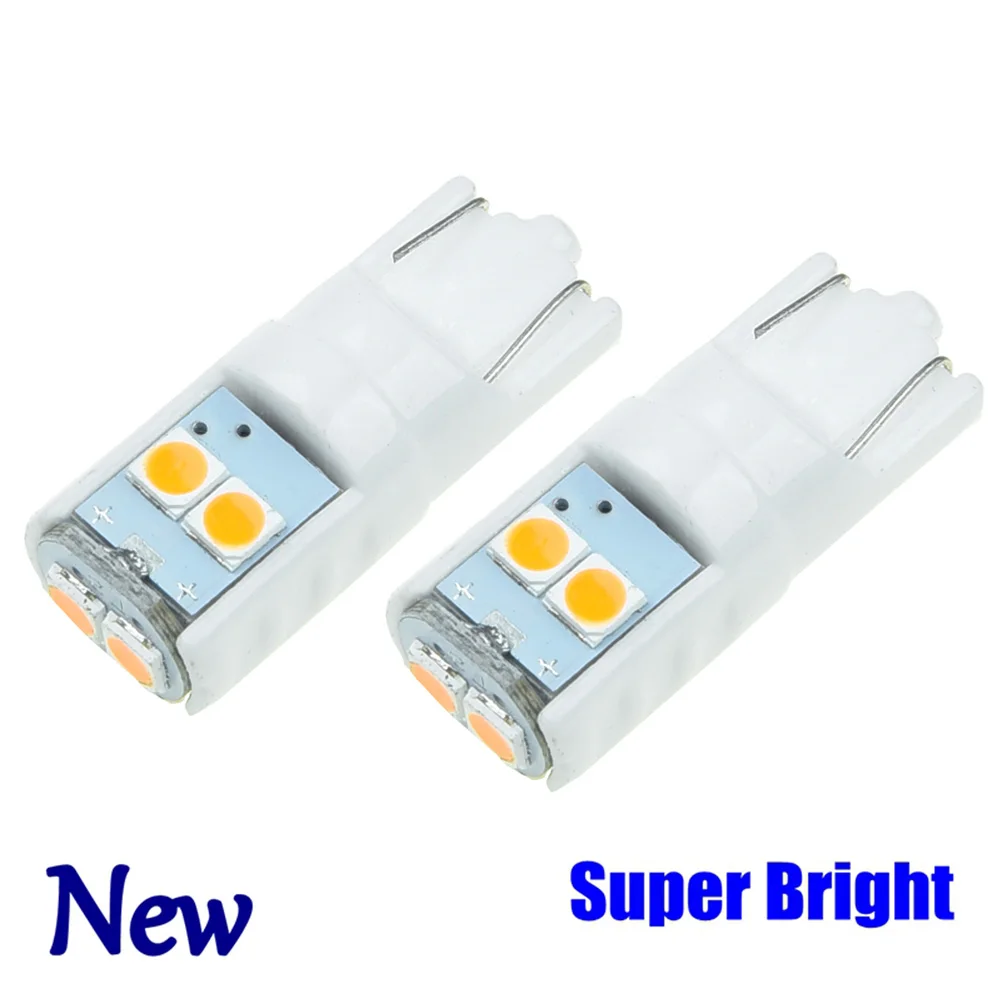 Lamp Car Light Super Bright 168501 2825 WY5W Auto Turn 2pc Reading 12V / 24V 2x Wedge Bulb Brand New High Quality