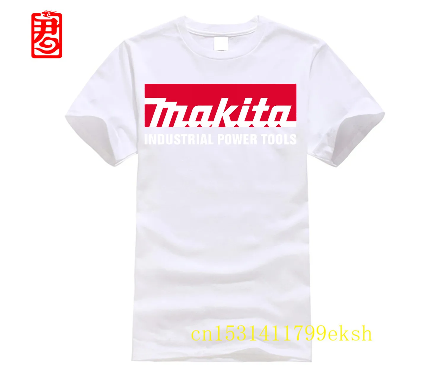 Makita Power Tools t shirt Sz S 5xl Man Fashion Round Collar T Shirt Top Tee