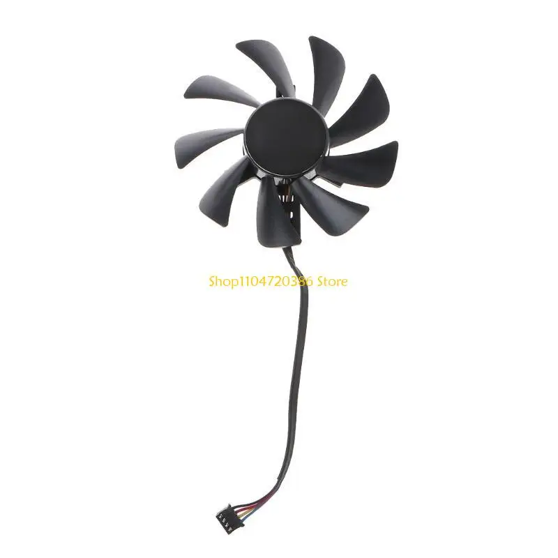 

Охлаждающий вентилятор для HD7770 7750 HD7970 RX 580 GTX560 950 VGA FAN 85 мм 1PC FD9015U12S.
