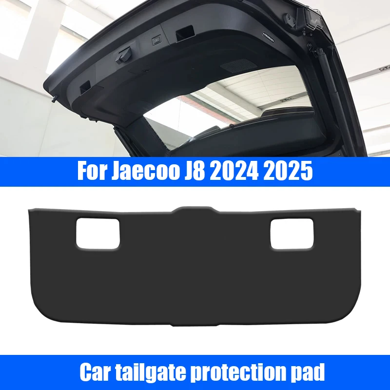 

For Jaecoo J8 2024 2025 Automotive tailgate protective pad made of synthetic leather material for interior protection